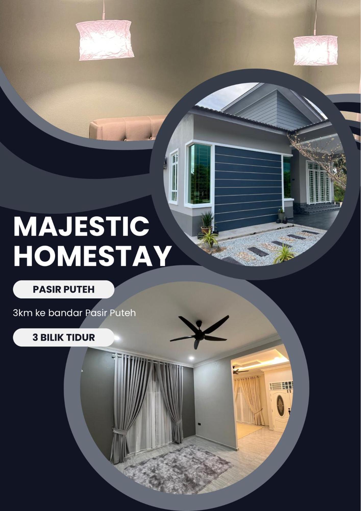 Majestic Homestay - Пасир Путех Экстерьер фото